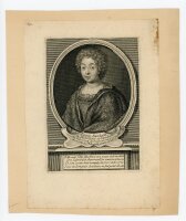 unbekannt - Bildnis der Luise Anastasie Serment - 1692 -...