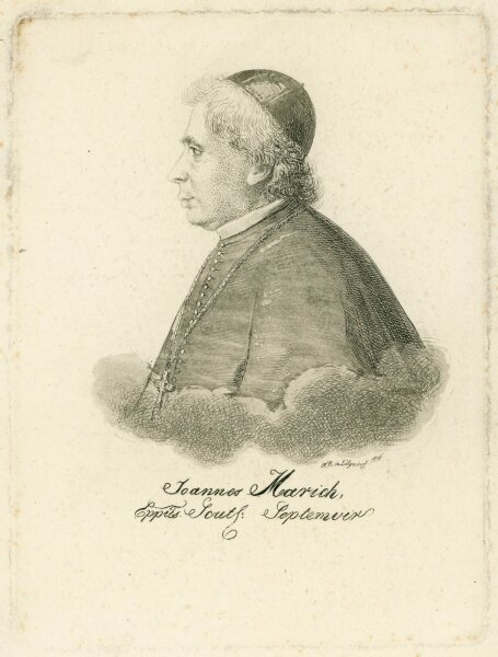 Ferdinand von Lütgendorff-Leinburg - Bildnis des Joannes Marich - 1826 - Stahlstich