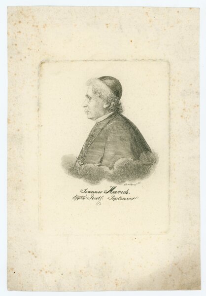 Ferdinand von Lütgendorff-Leinburg - Bildnis des Joannes Marich - 1826 - Stahlstich