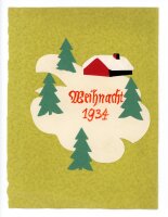 unbekannt - Collage zu Weihnachten mit Tannenbäume...