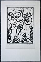 Kluriger - Junge Familie - 1977 - Druckgrafik