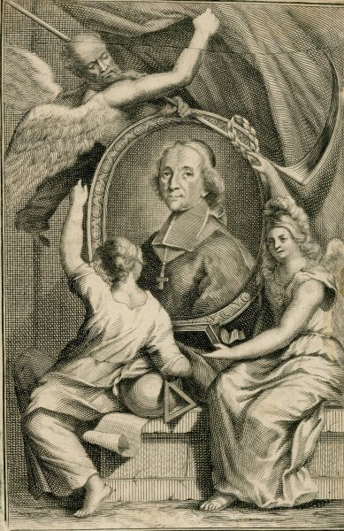 unbekannt - Portrait eines Geistlichen - o.J. - Stahlstich