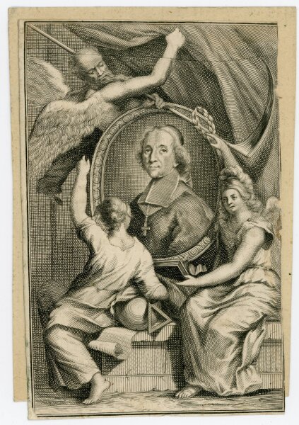 unbekannt - Portrait eines Geistlichen - o.J. - Stahlstich