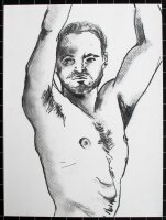 Sasha Schwarzer - Torso, männlicher Akt - 2023 -...