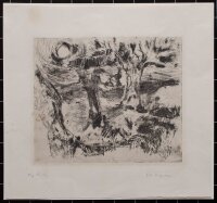 F. H. Menke - Landschaft - o.J. - Radierung