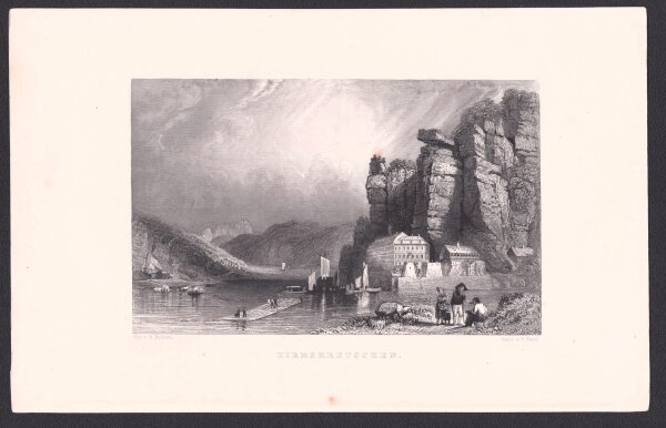Albert Henry Payne - Hirmskretschen - um 1850 - Stahlstich