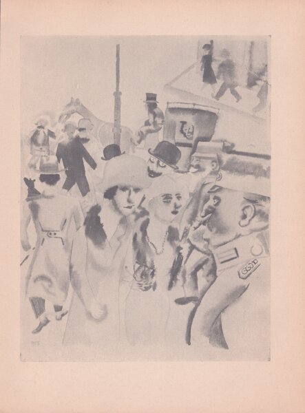 Georg Grosz - Berufstätig - 1930 - Offsetdruck