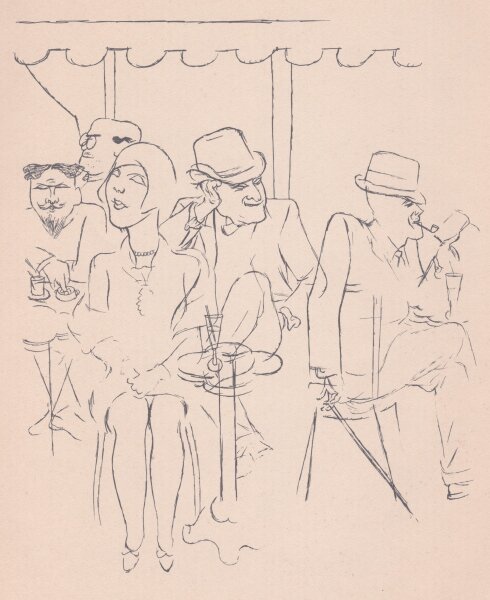Georg Grosz - Frühlings Anfang - 1930 - Offsetdruck