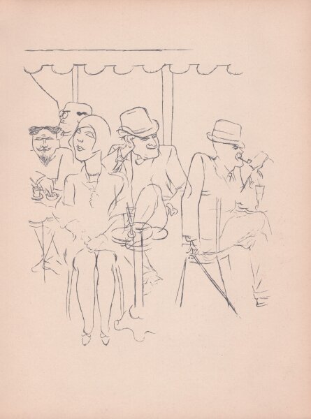Georg Grosz - Frühlings Anfang - 1930 - Offsetdruck