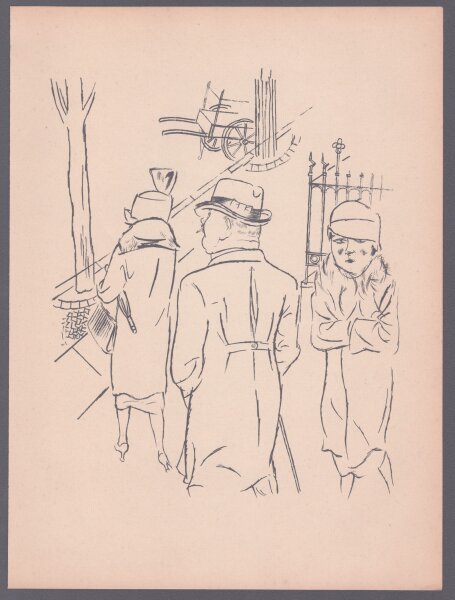 Georg Grosz - in Form - 1930 - Offsetdruck