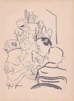 Georg Grosz - Gabelfrühstück - 1930 - Offsetdruck