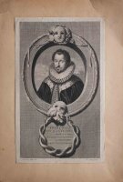 Pieter Stevensz. Van Gunst - Porträt Francois Duc dAlençon - 1697-1713 - Radierung