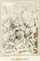 Wenzel Pobuda - Die Abderiten - um 1820 - Kupferstich