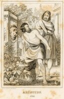 Wenzel Pobuda - Aristipp - um 1820 - Kupferstich