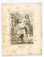 Wenzel Pobuda - Aristipp - um 1820 - Kupferstich