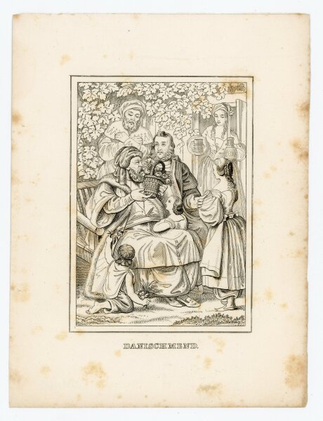 Wenzel Pobuda - Danischmend - um 1820 - Kupferstich