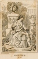 Wenzel Pobuda - Aristipp - um 1820 - Kupferstich