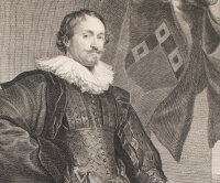 Cornelis Vermeulen - Porträt Nicolaus Vander Borcht - 1703 - Kupferstich