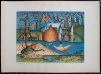 unbekannt - Fantastische Figurenkompositon - 1979 -...