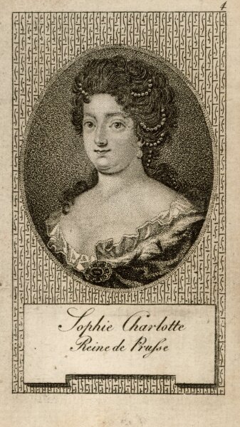 Meno Haas - Sophie Charlotte Reine de Prusse - o.J. - Kupferstich