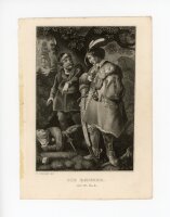Peter Carl Geissler - Die Raeuber - o.J. - Stahlstich