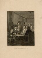 W Hessloehl - Die Clubbisten - o.J. - Stahlstich