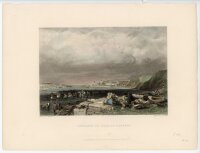 W. Finden - Entrance to shields harbour - o.J. - Stahlstich