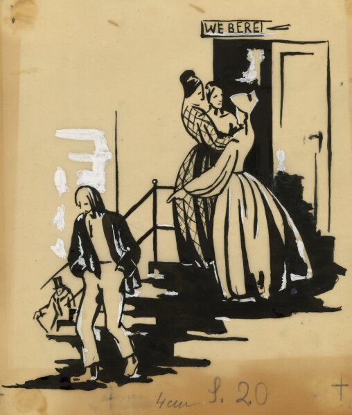 unbekannt -  - o.J. - Zeichnung