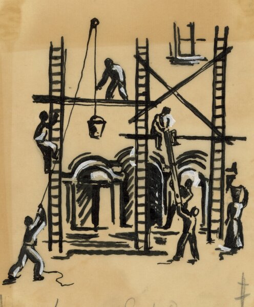 unbekannt - ohne Titel - o.J. - Zeichnung