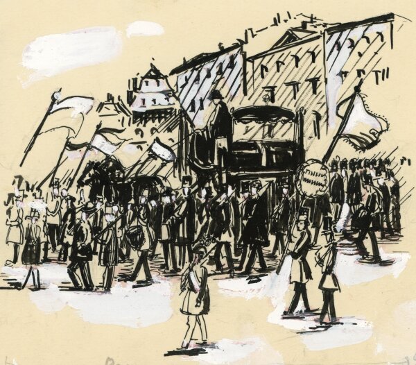 unbekannt - ohne Titel - o.J. - Zeichnung