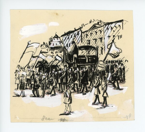 unbekannt - ohne Titel - o.J. - Zeichnung