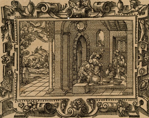 Giovanni Antonio Rusconi - ohne Titel - o.J. - Holzschnitt