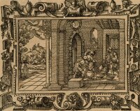 Giovanni Antonio Rusconi - ohne Titel - o.J. - Holzschnitt