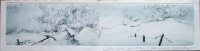 unbekannt - Schneelandschaft - 1991 - Radierung