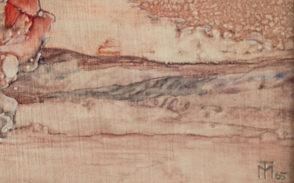 Monogrammiert TM - Fantastische Landschaft - o.J. - Öl