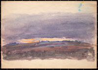 unbekannt - Wiesenlandschaft - 1902 - Aquarell