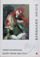Bernhard Heisig - Bernhard Heisig. Ausstellungsbroschüre Herbstspaziergang - 1996 - Druckgrafik