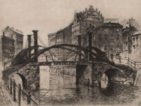 Bruno Reinhold - Jungfernbrücke in Berlin - o.J. -...