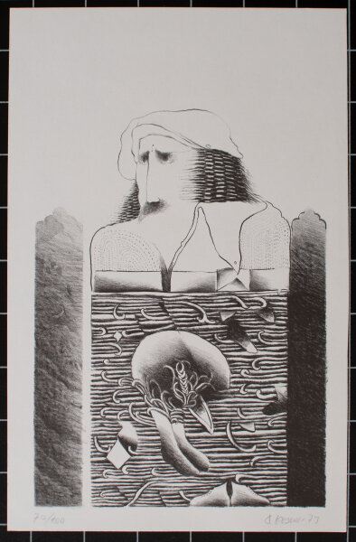 unbekannt - ohne Titel - 1973 - Druckgrafik