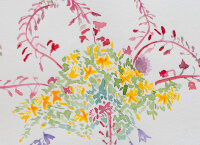 unbekannt - Blumenstück mit Gänseblümchen...