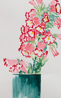unbekannt - Blume in Vase - 1990 - Aquarell