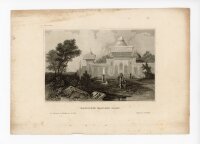 unbekannt - Mausoleum Mahomed Chans - o.J. - Stahlstich