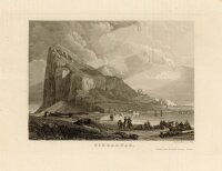 Lorenz Obermüller - Gibraltar - o.J. - Stahlstich