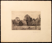 Alfred Paulmann - Wassermühle Sylt - o.J. - Radierung