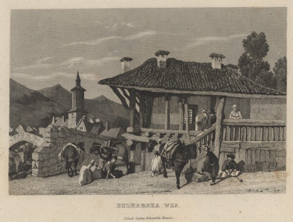 Bohumila Haase - Bulharska Wes - o.J. - Stahlstich