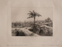 Albert Berg - Meisterburg - o.J. - Radierung