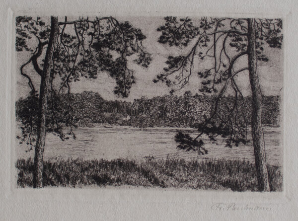 Fr. Paulmann - See - o.J. - Radierung