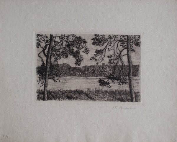 Fr. Paulmann - See - o.J. - Radierung