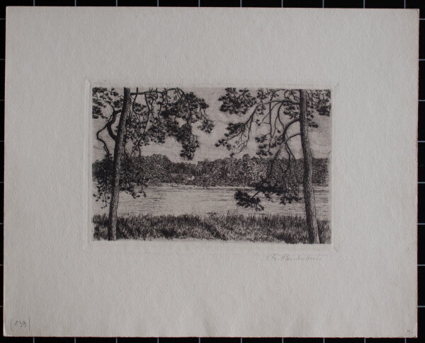 Fr. Paulmann - See - o.J. - Radierung