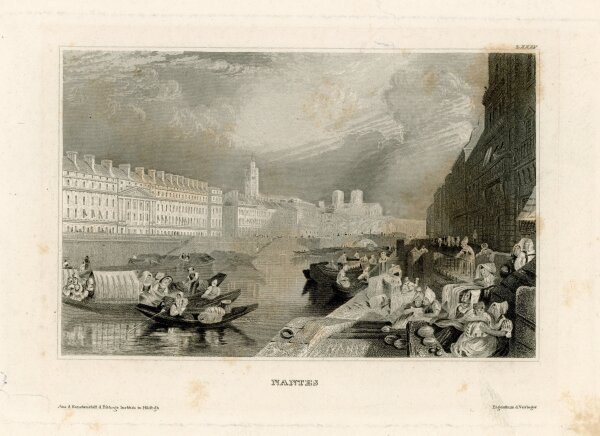 unbekannt - Nantes - o.J. - Stahlstich